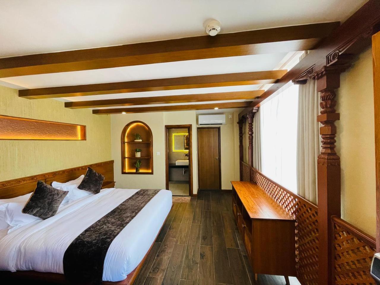 Hotel Timber House Kathmandu Exterior foto