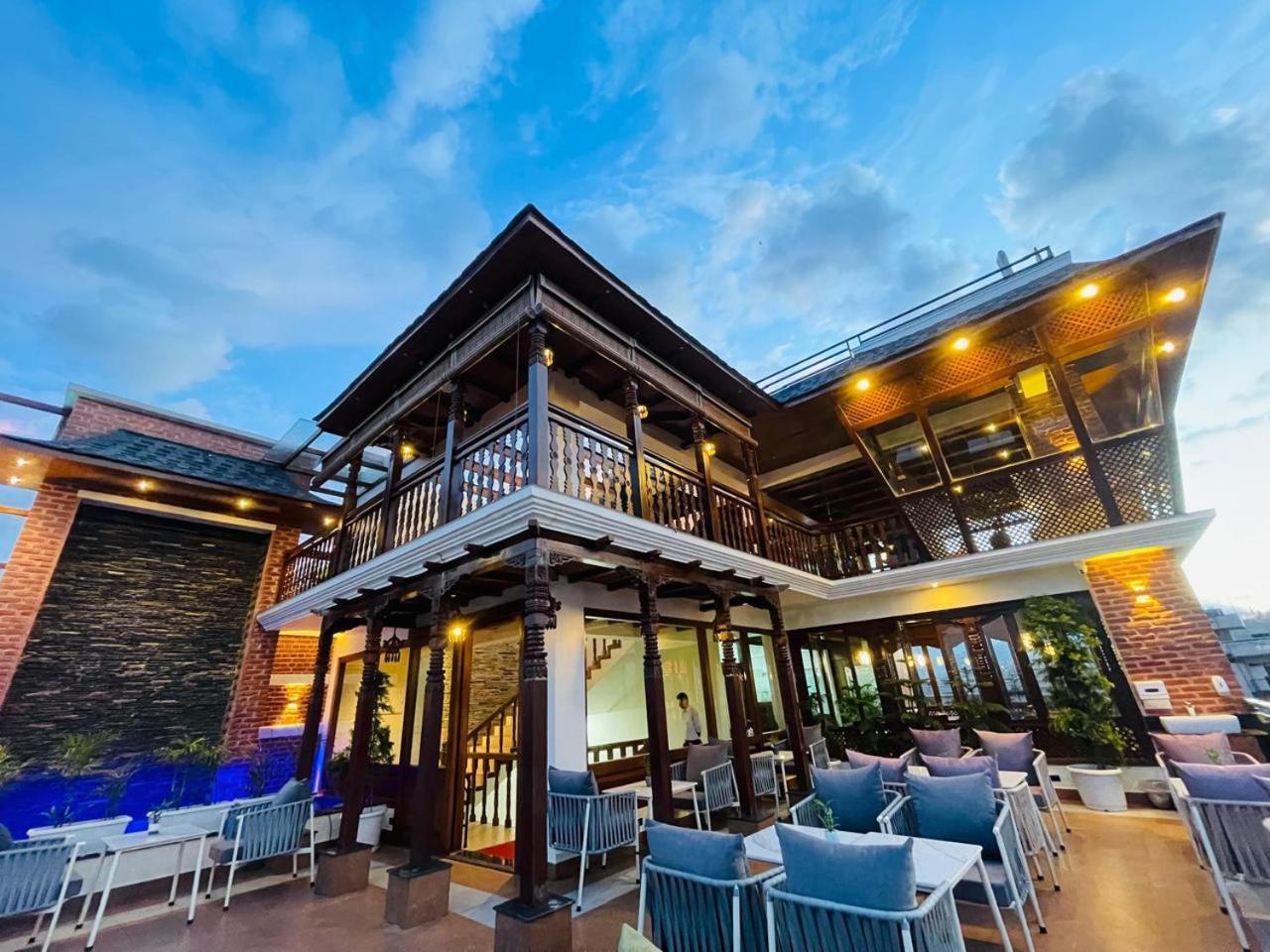 Hotel Timber House Kathmandu Exterior foto